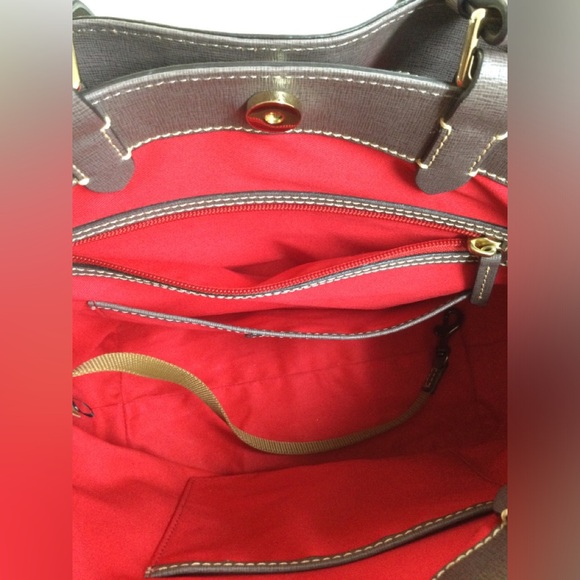 Dooney and Bourke Grey Shoulder Bag - Picture 7 of 16